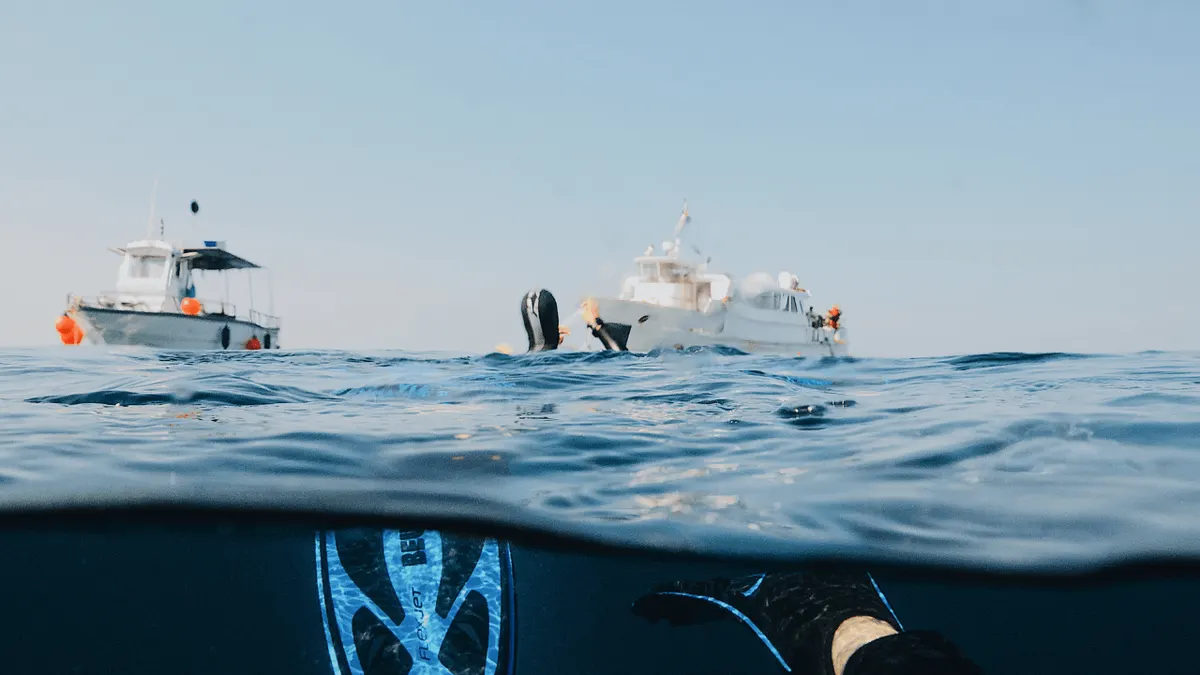 Dive boats and equipment